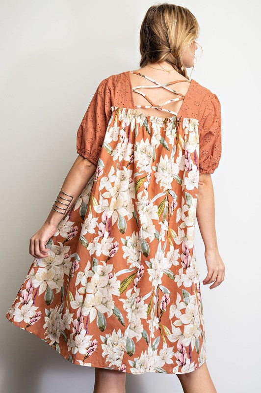 Darla Floral Midi Dress