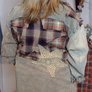 Super Star Mixed Plaid Jacket