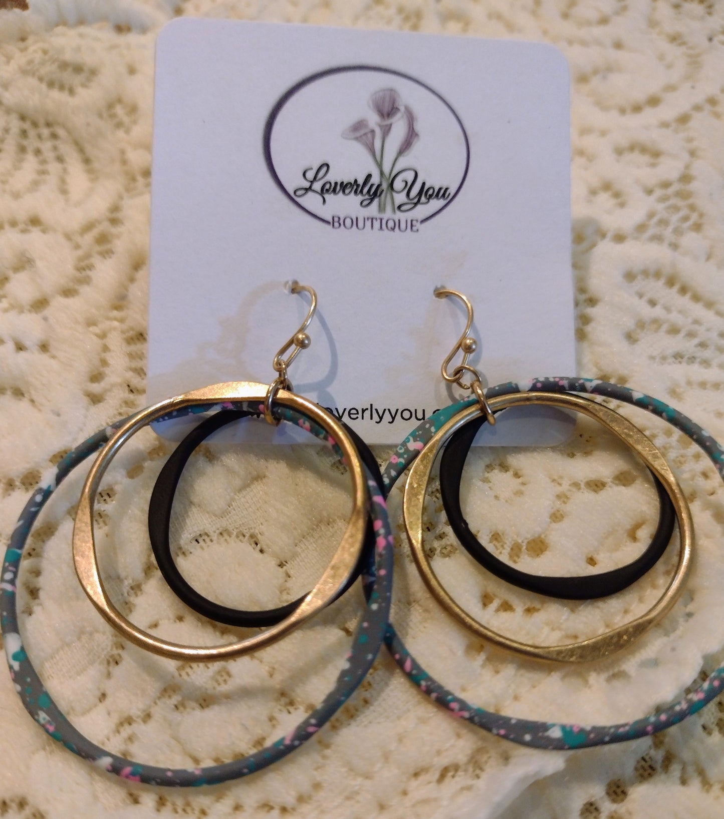 Three Circle Earring