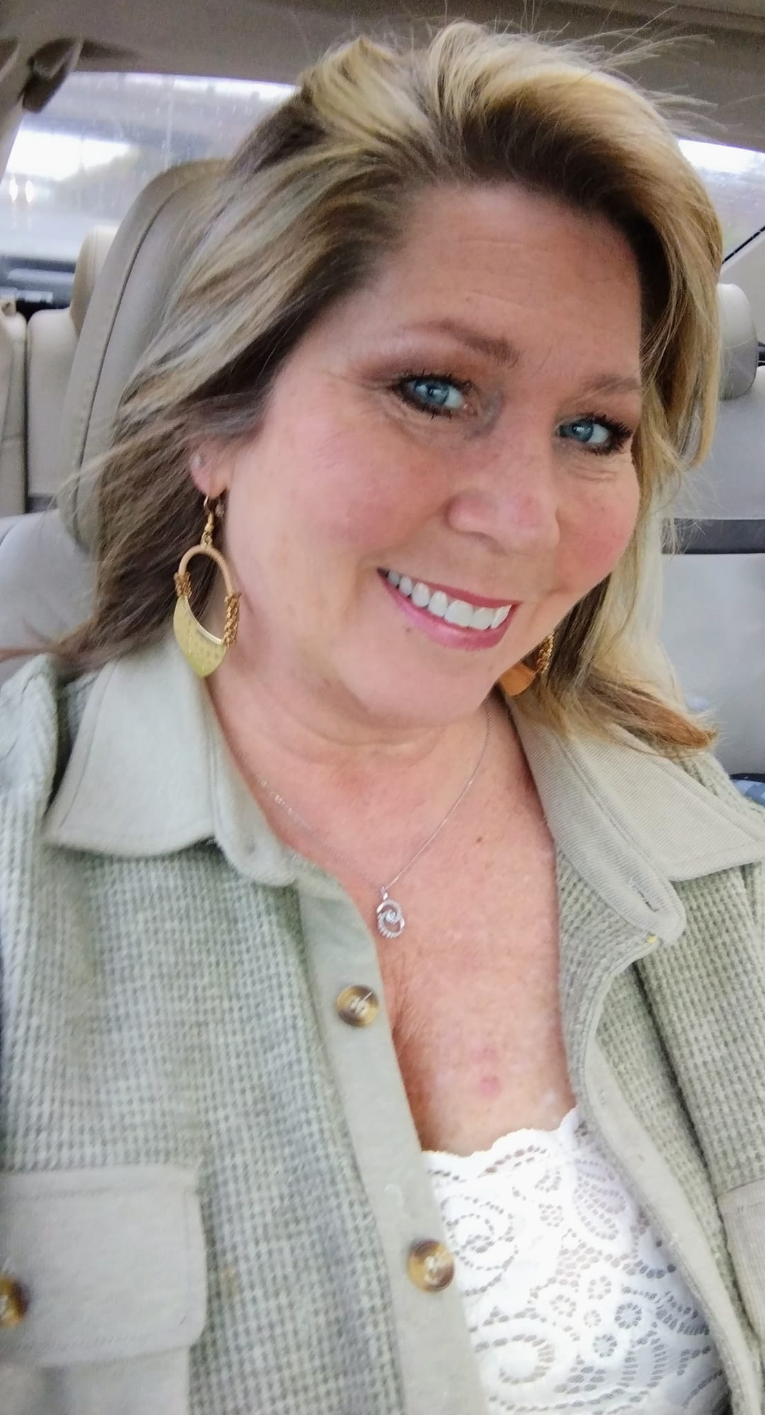 Golden Days Vintage Gold Beaded Drop Earrings