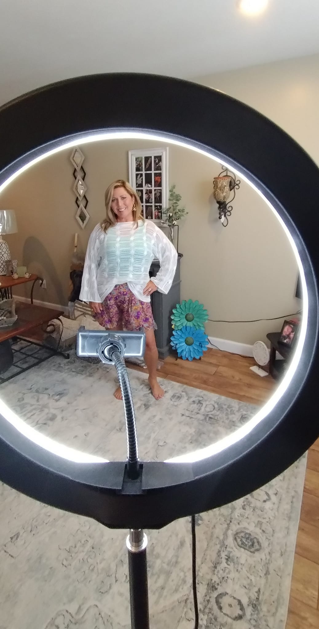 A Breath Of Fresh Air Open Pattern Textured Sweater Top