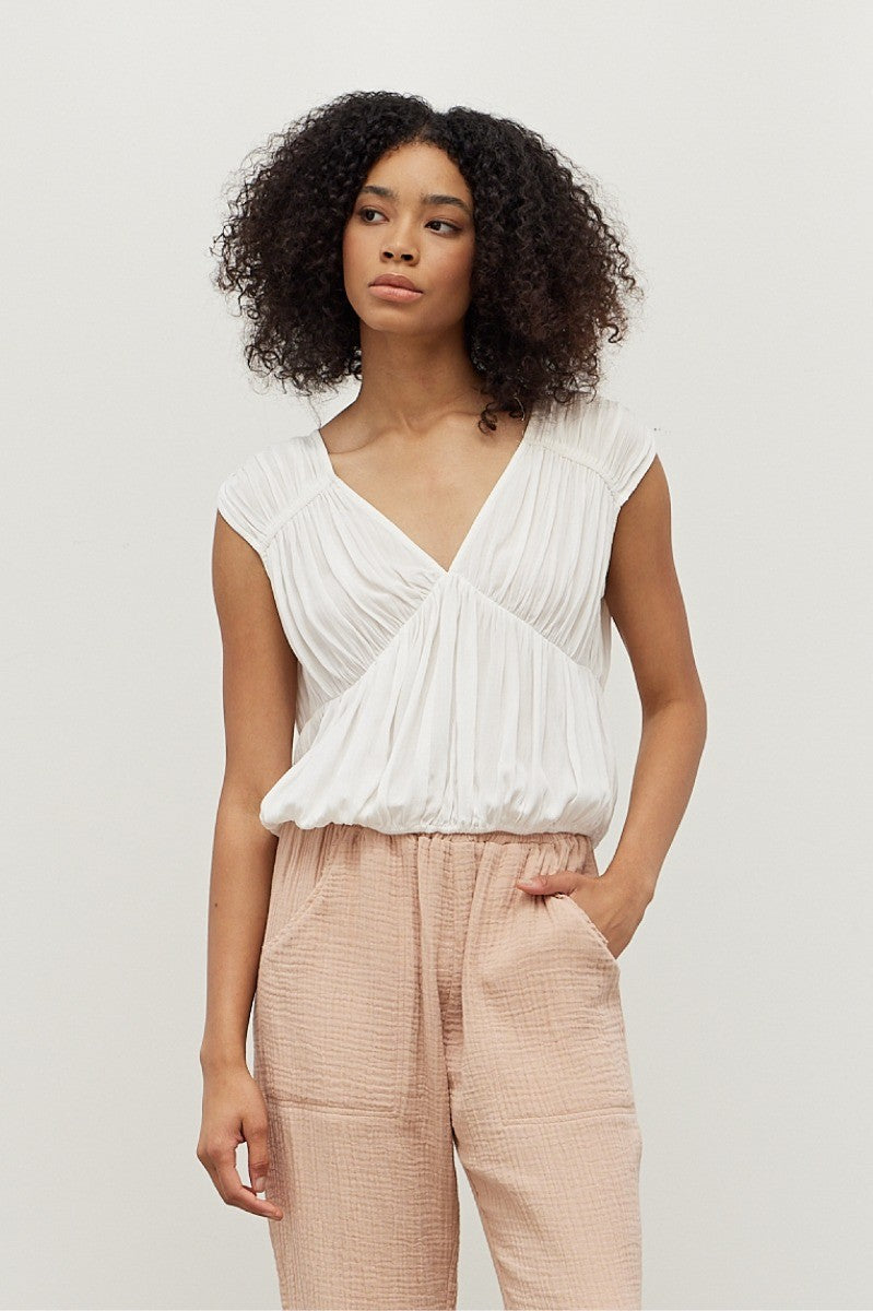Shirred Tier Blouse