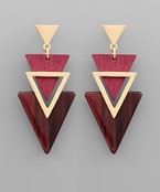 Arrow Down Earrings
