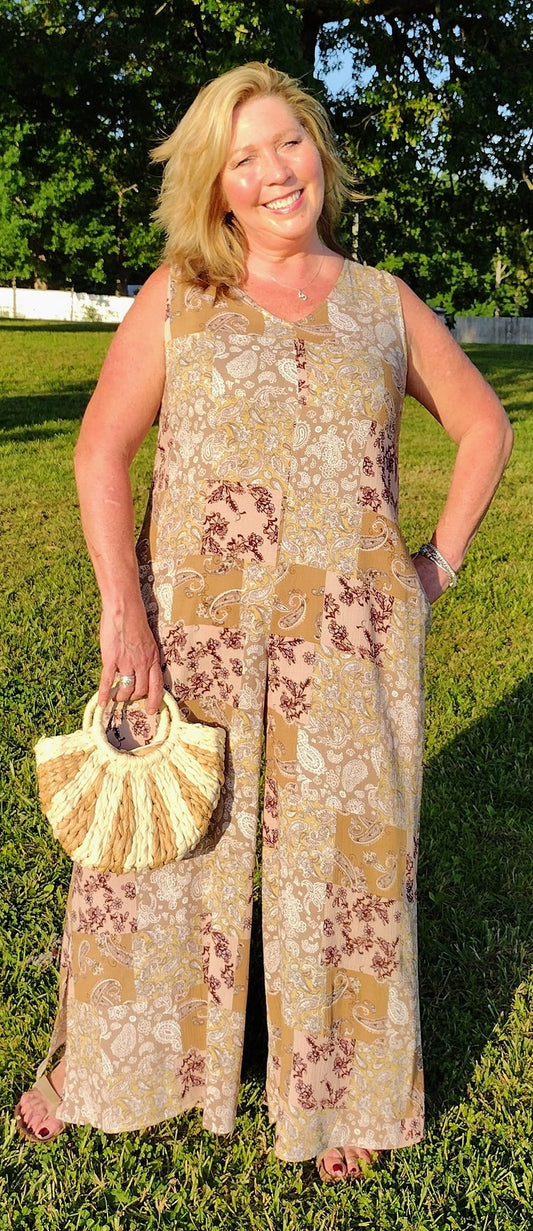 Love, Love, Love! I'm 5'3" in a size "Large" in this Beautiful, Comfy Jump Suit! Shop "Jumpsuit" @ Loverly You Boutique